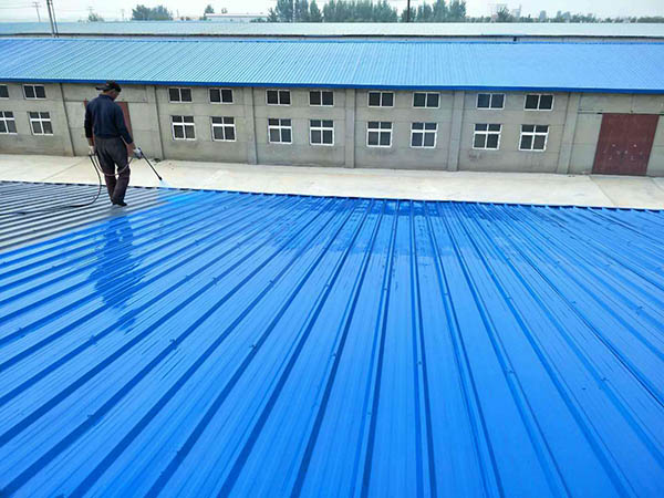 白茅湖农场 彩钢瓦喷漆翻新工业厂房、仓库
